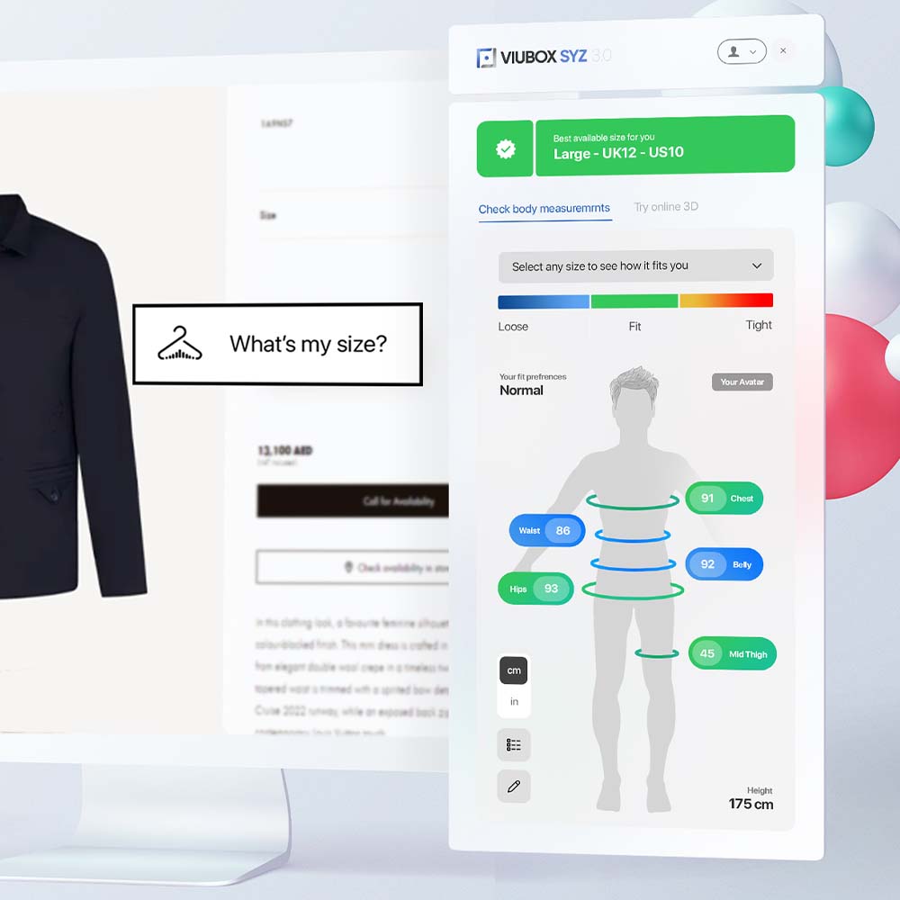REMOTE ONLINE BODY MEASUREMENT | TRY CLOTHES ON VIRTUALLY | 3D VIRTUAL FITTING TECHNOLOGY